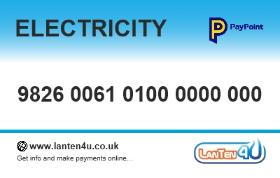 Electricity Pay As You Go Top Up